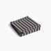 Dark blue and dark sand pillar stripe