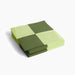 Light green and dusty green L check