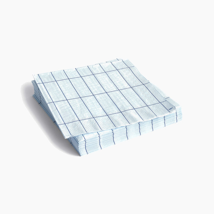 Light blue and blue grid