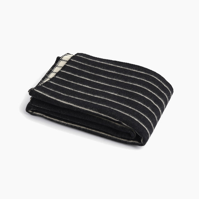Black with beige stripe