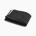 Black with beige stripe