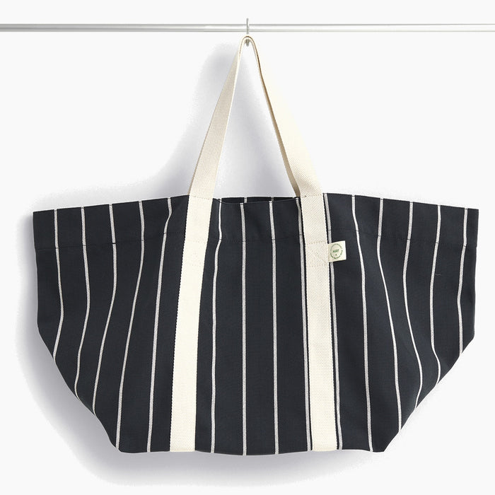 Black with beige stripe