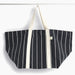 Black with beige stripe