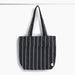Black with beige stripe