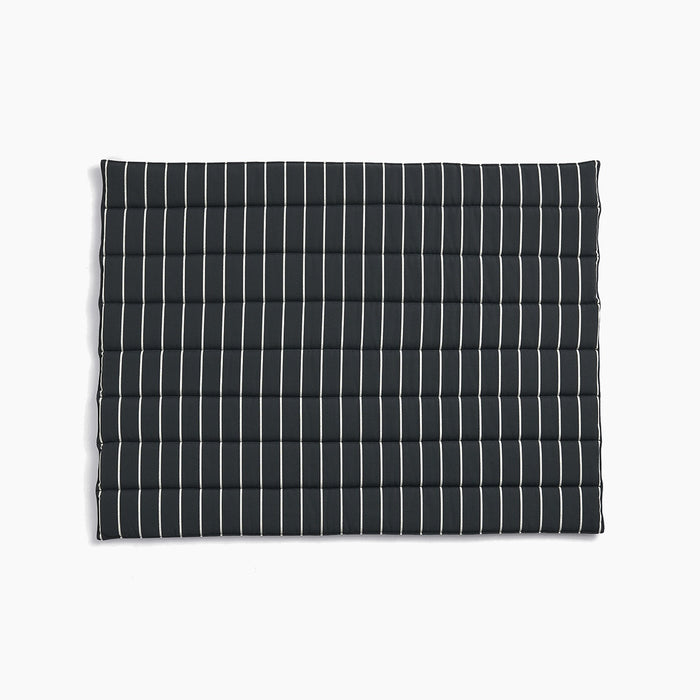 Black with beige stripe