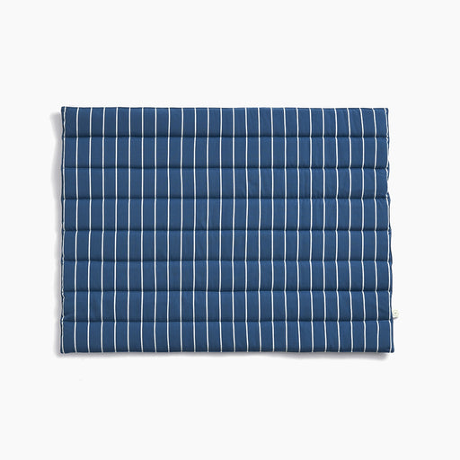 Blue with beige stripe