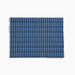 Blue with beige stripe