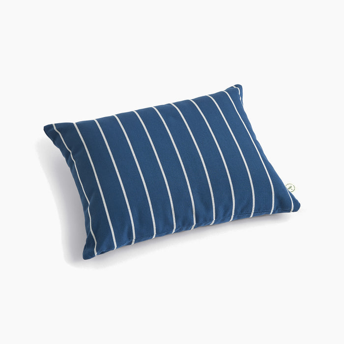 Blue with beige stripe
