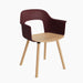 Bordeaux polypropylene shell