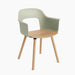 Pastel green polypropylene shell