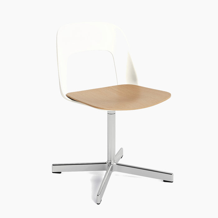 Cream white polypropylene shell