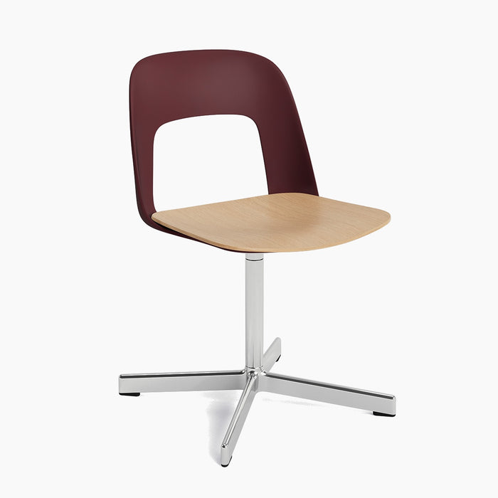 Bordeaux polypropylene shell