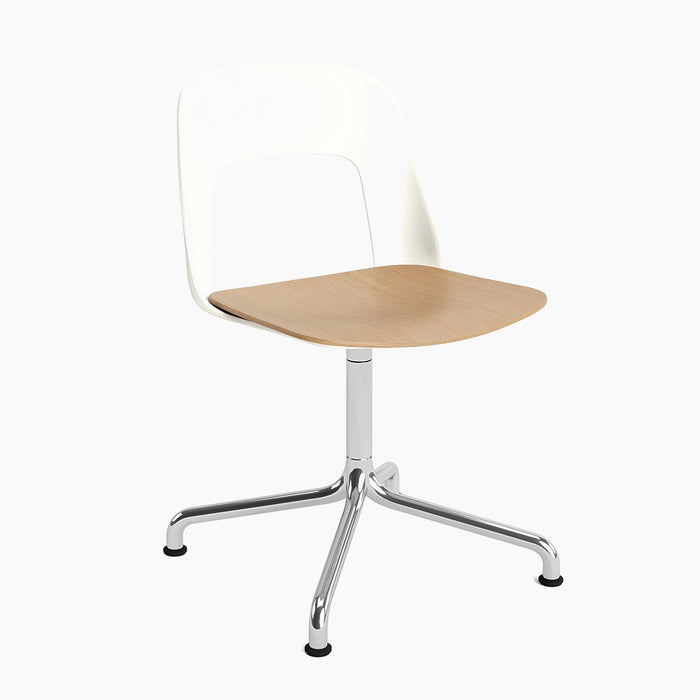 Cream white polypropylene shell