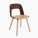 Bordeaux polypropylene shell