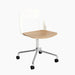 Cream white polypropylene shell