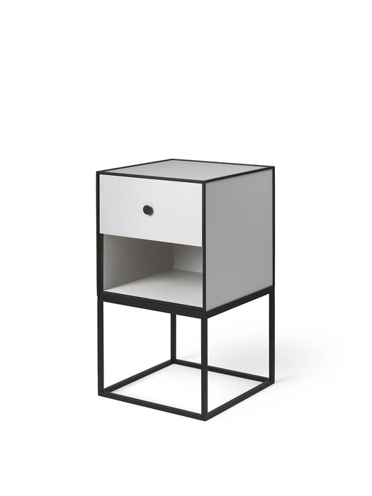 Frame Sideboard 35, light grey, with 1 drawer