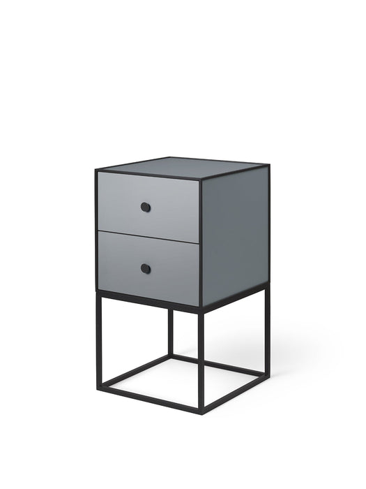 Frame Sideboard 35, dark grey, with 2 drawers