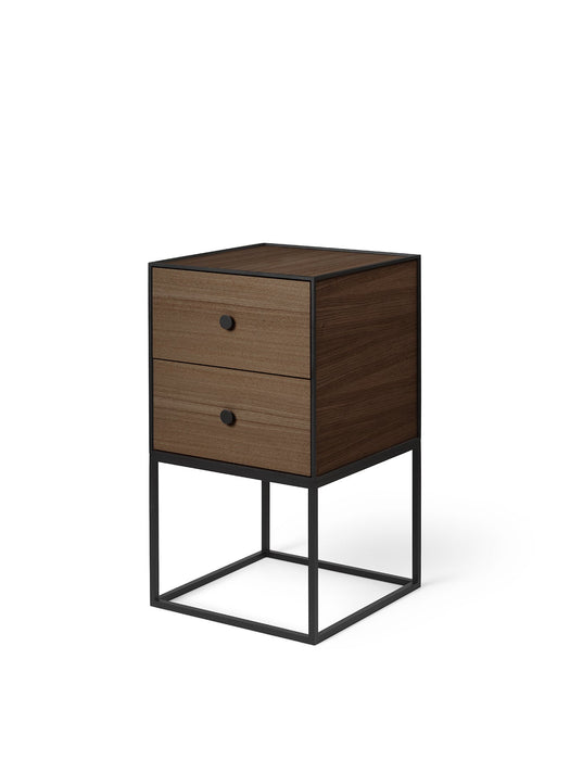 Frame Sideboard 35, smoked oak, with 2 drawers