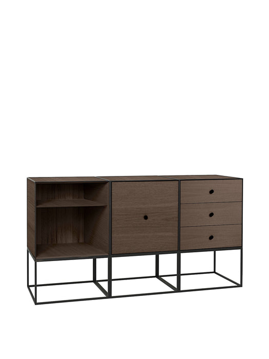 Frame Sideboard 49 Trio, Smoked Oak