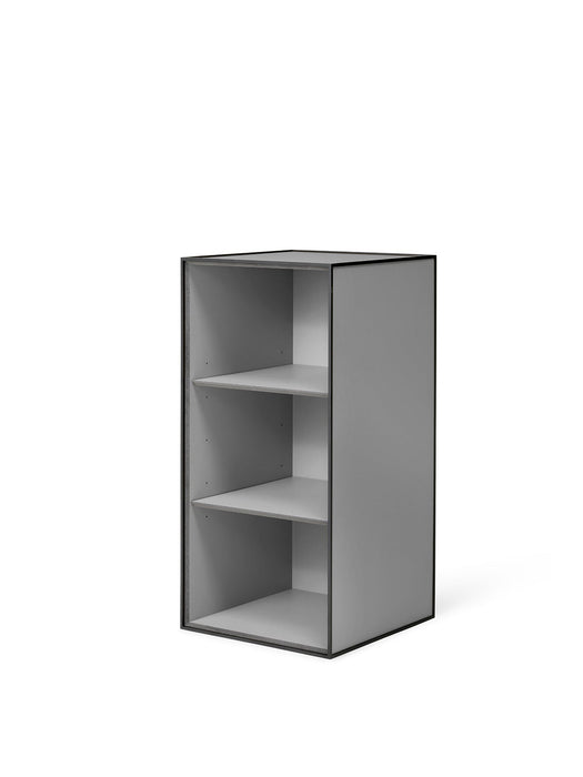 Frame 70, 35X35X70, Dark Grey Excl. Door, Incl. 2 Shelves