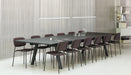 Boa Table 1100 Charcoal powder coated frame - HAY