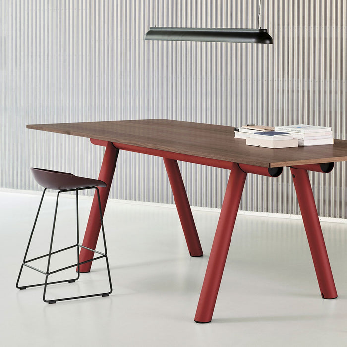 Boa Table 1100 Charcoal powder coated frame - HAY