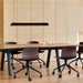 Boa Table 1100 Charcoal powder coated frame - HAY