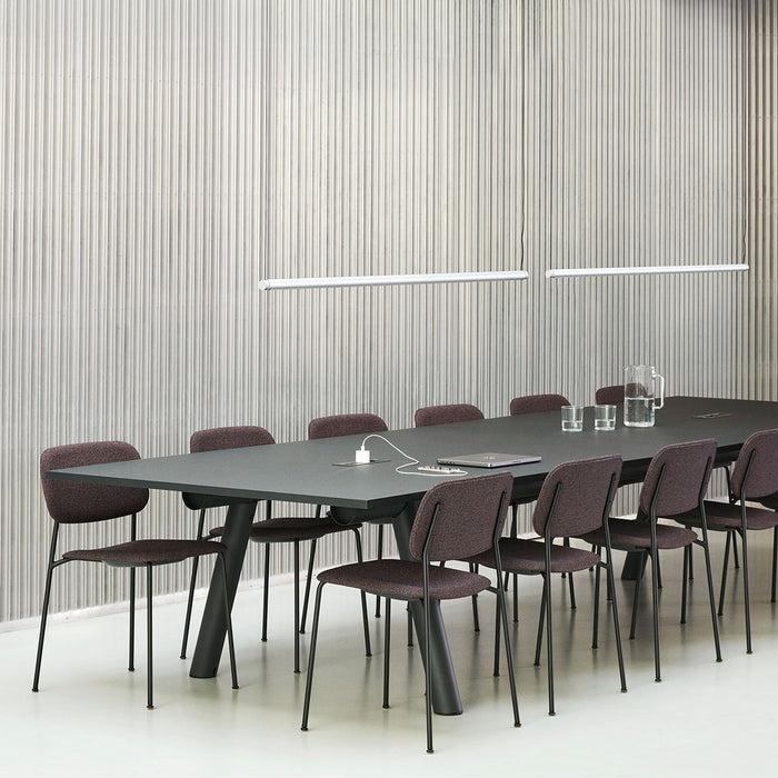 Boa Table 1100 Charcoal powder coated frame - HAY