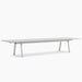 Boa Table 1100 Metallic grey powder coated frame - HAY