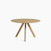 CPH20 Table Deep blue water-based lacquered oak frame - HAY