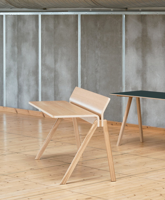 CPH190 Desk Water-based lacquered oak frame - HAY