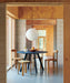 CPH25 Table Black Water-based lacquered oak frame - HAY