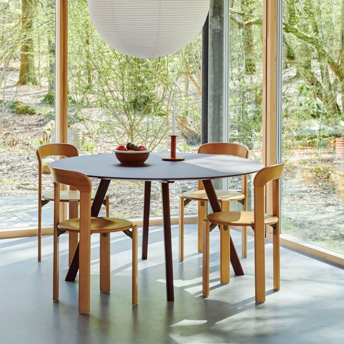 CPH25 Table Water-based lacquered oak frame - HAY