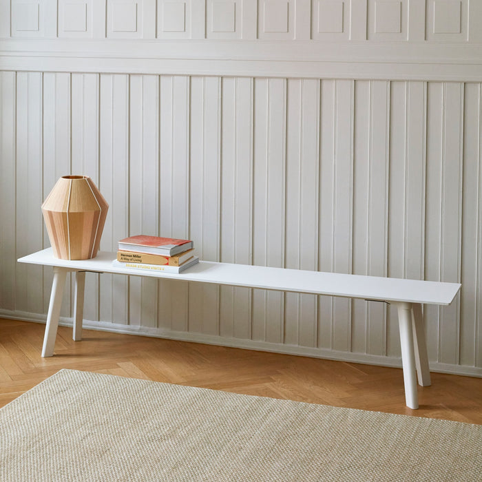 CPH Deux 215 Bench Untreated beech frame - HAY