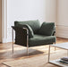 Can 1 seater Black powder coated steel frame Black strap - HAY