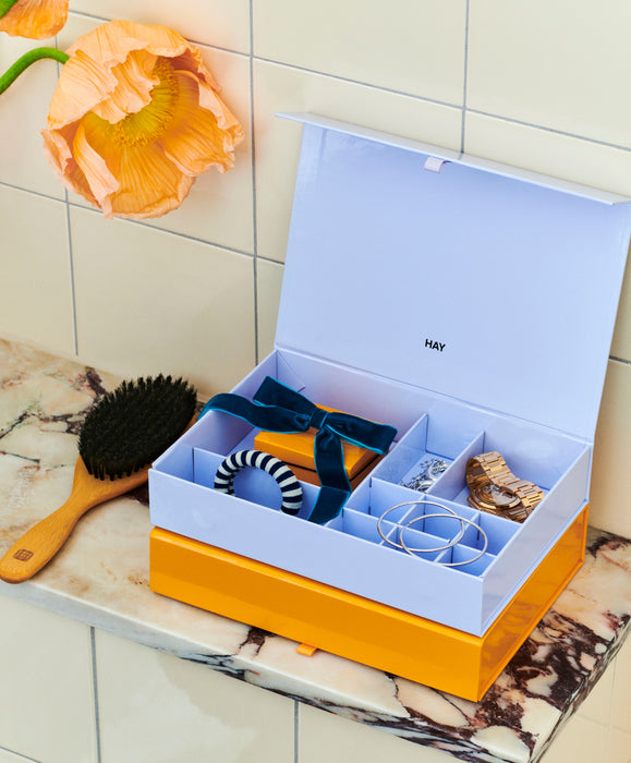 Colour Storage Jewellery Box - HAY