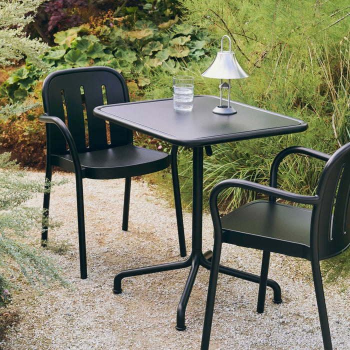 Deville Table Cream white powder coated aluminium frame - HAY