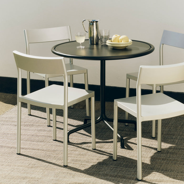 Deville Table Cream white powder coated aluminium frame - HAY
