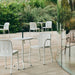 Deville Table Anthracite powder coated aluminium frame - HAY
