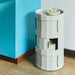 Facet Cabinet 30 incl. feet and castors Three doors - HAY