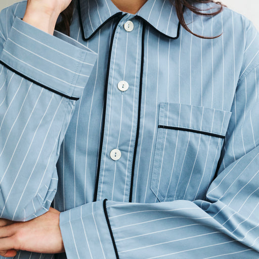 Fineline Long Nightshirt - HAY
