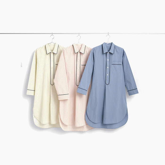 Fineline Long Nightshirt - HAY