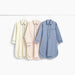 Fineline Long Nightshirt - HAY