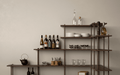Bond 20 Modular Shelving System - Fogia Bond Shelving system free standing 30 cm Smoked oak lifestyle 01