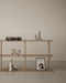 Bond 20 Shelf - Fogia Bond Shelving system free standing FS203 30 cm Lacquered oak lifestyle 02
