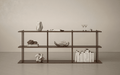 Bond 20 Modular Shelving System - Fogia Bond Shelving system free standing FS203 30 cm Smoked oak lifestyle 01