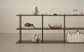 Bond 20 Shelf - Fogia Bond Shelving system free standing FS203 30 cm Smoked oak lifestyle 02