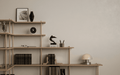 Bond 20 Shelf - Fogia Bond Shelving system free standing corner 30 cm Lacquered oak lifestyle 02