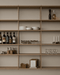 Bond 20 Modular Shelving System - Fogia Bond Shelving system wall hanged 30 cm Lacquerd oak lifestyle 02
