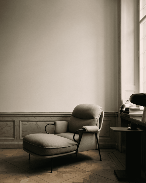 Lyra Chaise Lounge - Fogia Lifestyle Lyra Chaise Lounge at the building 01